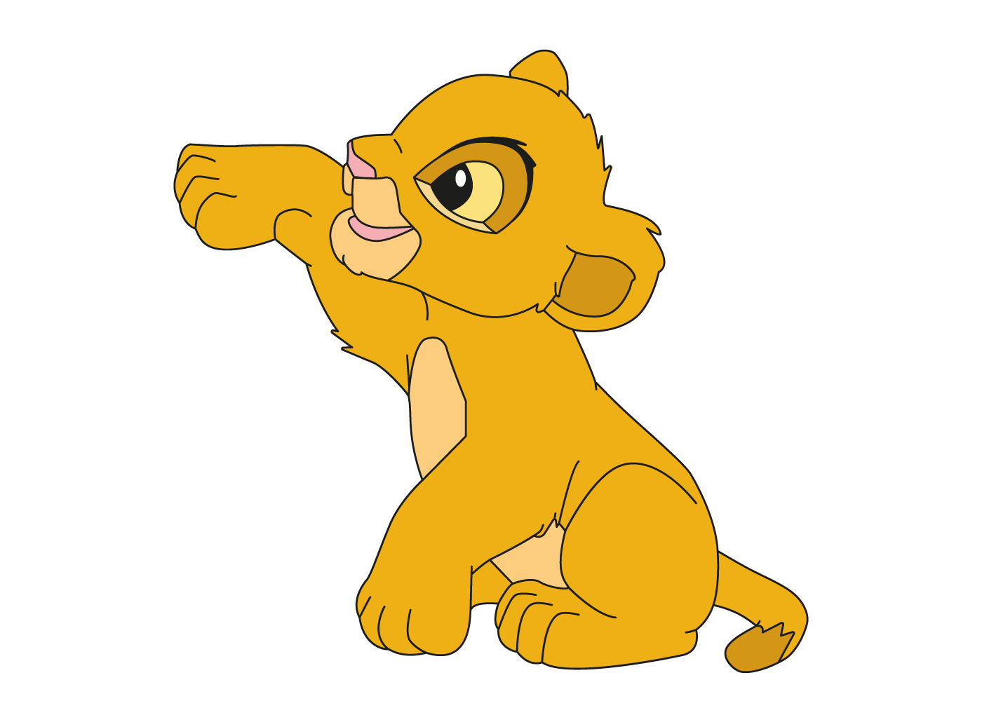 Création d'une image vectorielle pour un faire-part de naissance